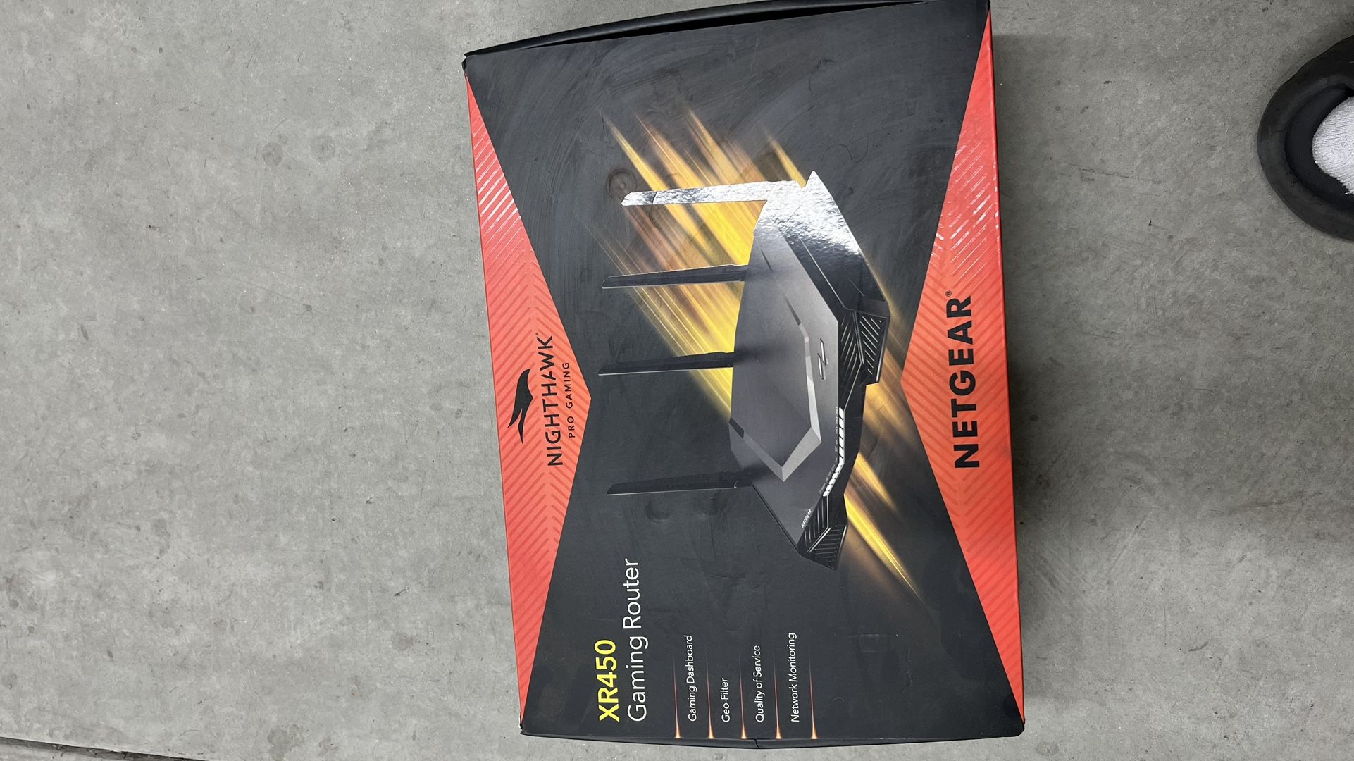 NETGEAR XR450 Nighthawk Pro Gaming WiFi Router, AC2400 Dual-Band Quad Stream Gigabit