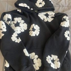 Black Demin Tears Hoodie 