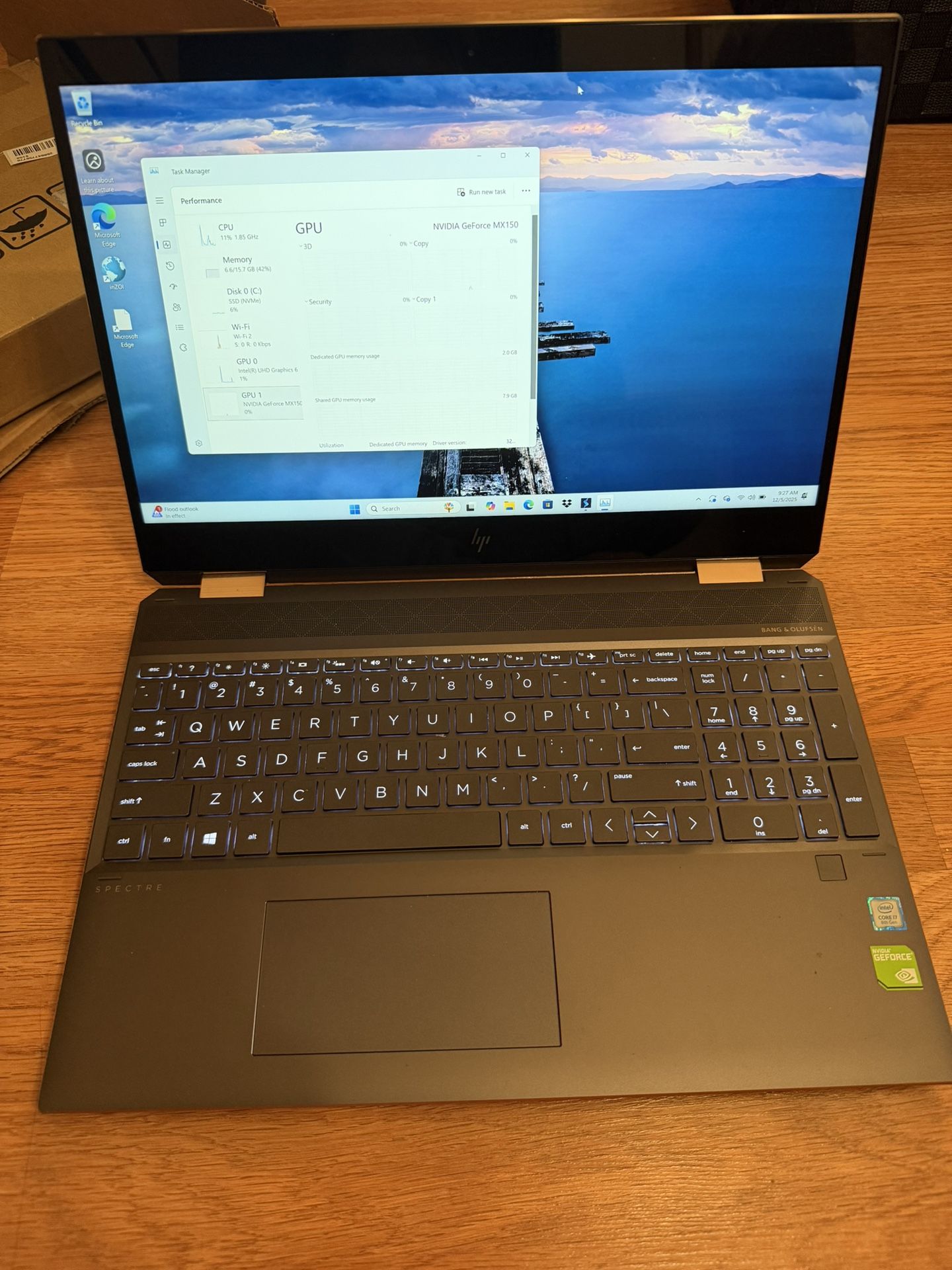 Hp Spectre Touch Screen Laptop