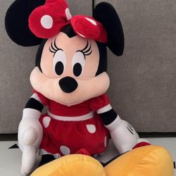 Giant Minnie Mouse Plush: $20