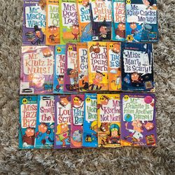 Lot Of 21 “My Weird School” Kids Books