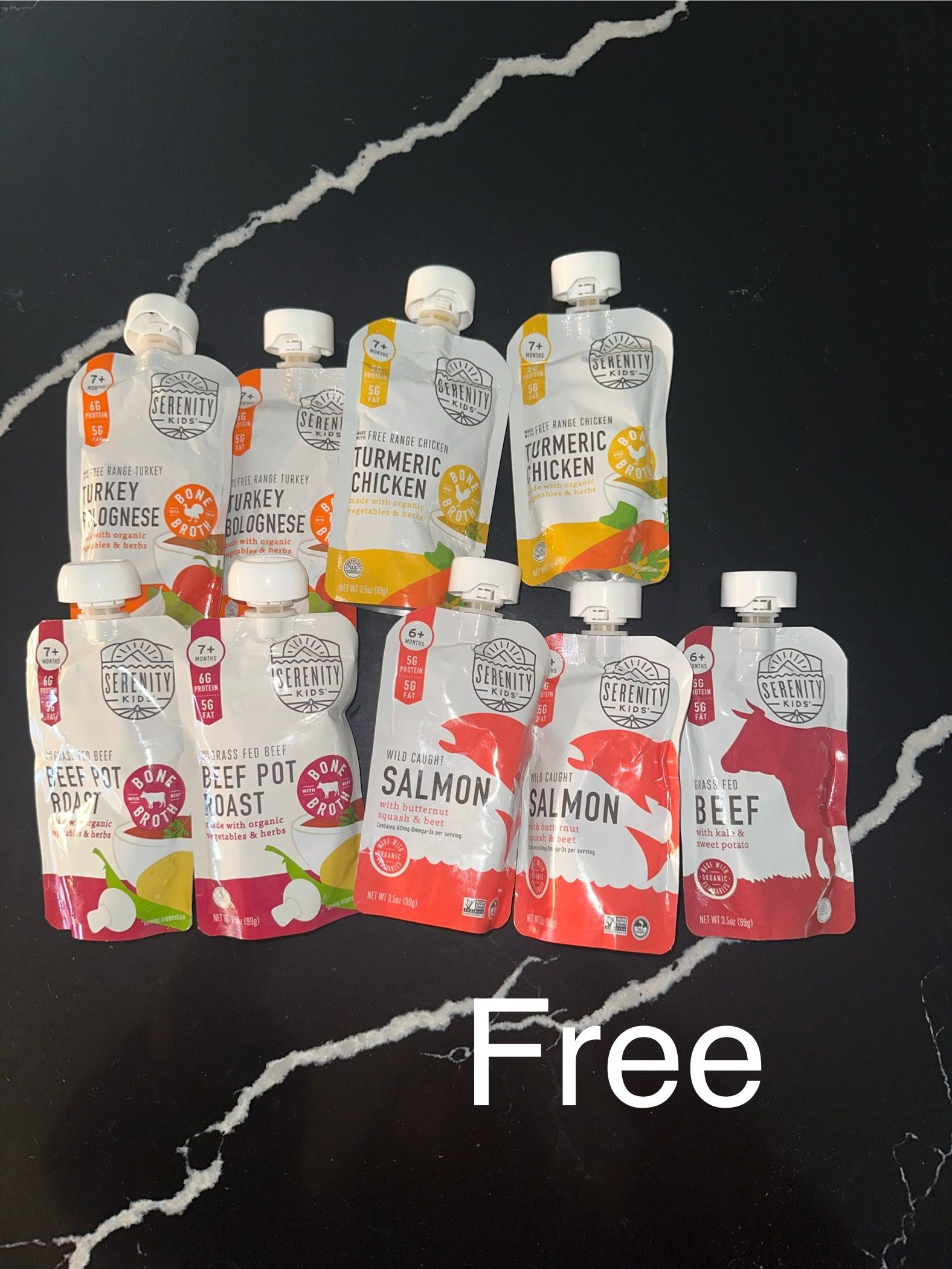 Serenity Kids Baby Food Pouched (meat)