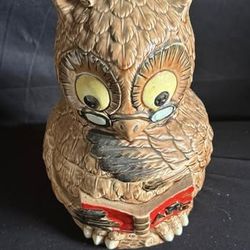 Vintage Owl Cookie Jar