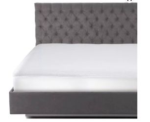 Nestl (Deep pocket Cotton Terry Hypoallergenic) Waterproof Mattress Protector (Queen)