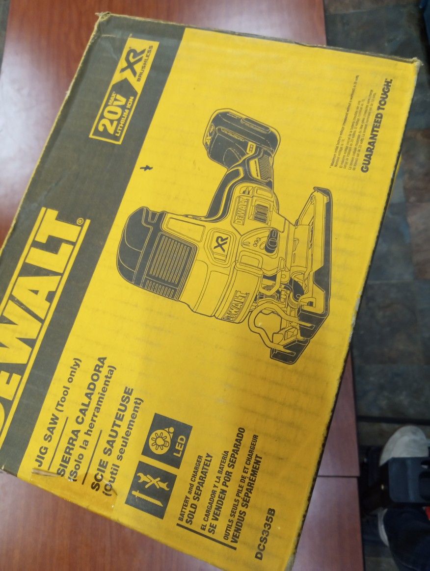 DeWalt new Jig Saw XR Brushless