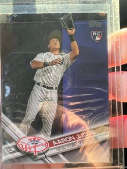 Aaron judge tops rookie card