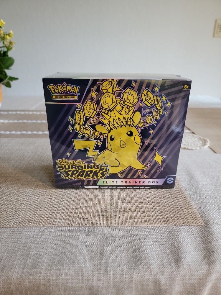 Scarlet & Violet Surging Sparks Elite Trainer Box Sealed