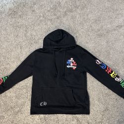 Chrome Heart Multicolor Cross Cemetery Hoodie
