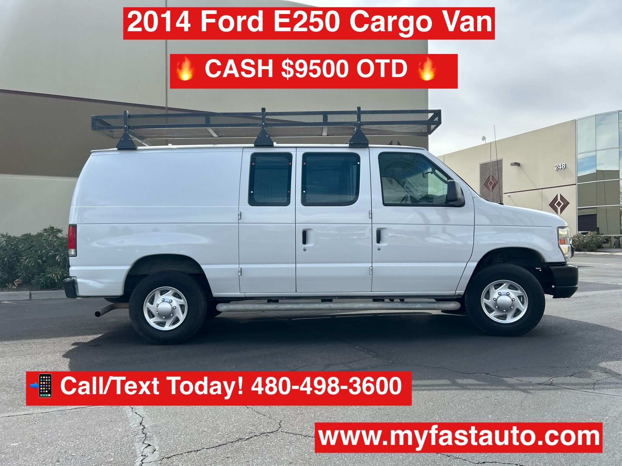 2014 Ford E250 Cargo Van