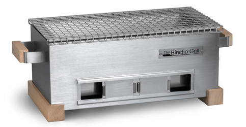 Bincho Grill 16" Yakitori Tabletop Charcoal Grill w/accessories