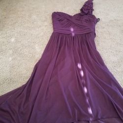 PURPLE DRESS SIZE ( 4/6 S ) 