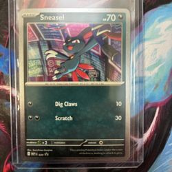 Sneasel (MEP 020) & Weavile (MEP 021) [Cosmos Holo] - Black Star Promos