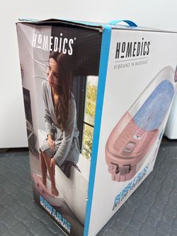 HoMedics Bubble Bliss Deluxe Footbath