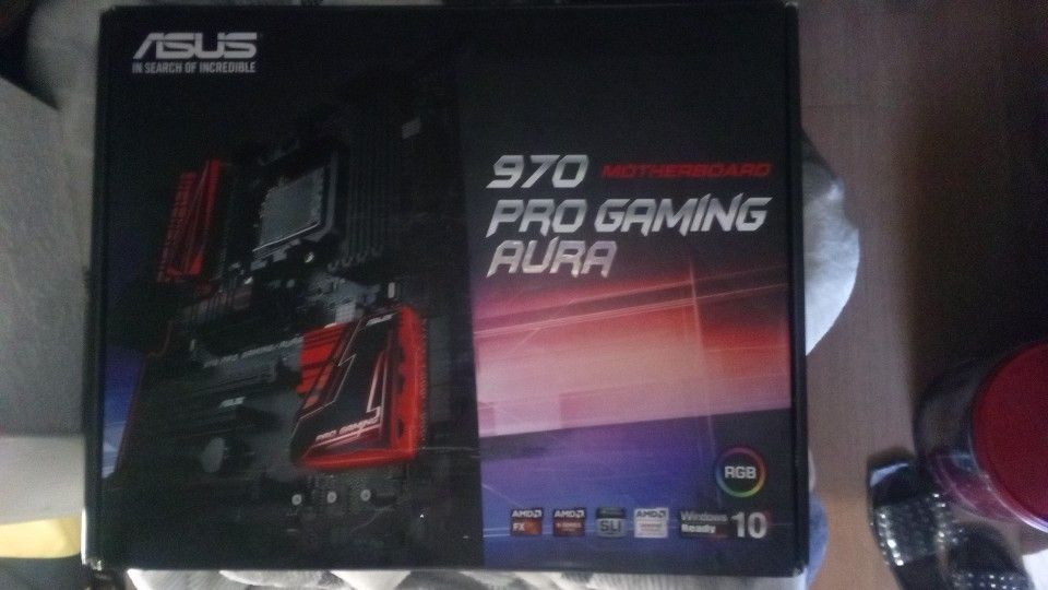2 Asus 970 pro gaming/aura motherboards in box