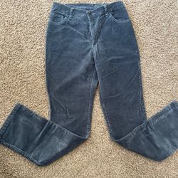 Women gray cadbury 100% cotton pants size M