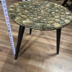 MCM Abalone Short Side Table