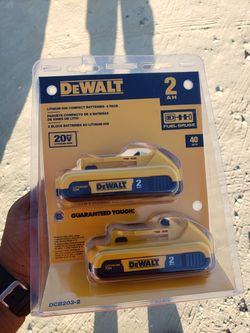 Dewalt 20 volt batteries