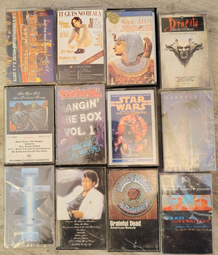 Cassetes Tapes
