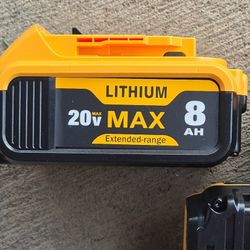 Dewalt Battery 20V 8AH 