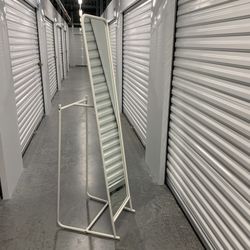 Ikea Knapper Floor mirror White