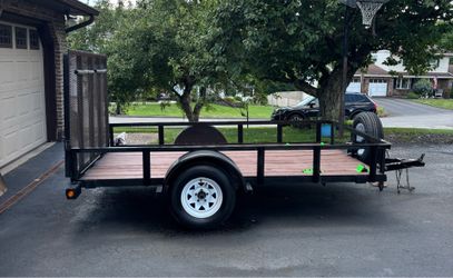 6x10 Open Utility Trailer - Clear Title