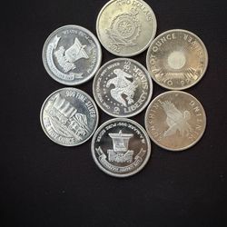 Silver 1 OZ  Rounds 