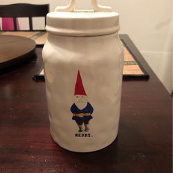 Rae Dunn Gnome Jar