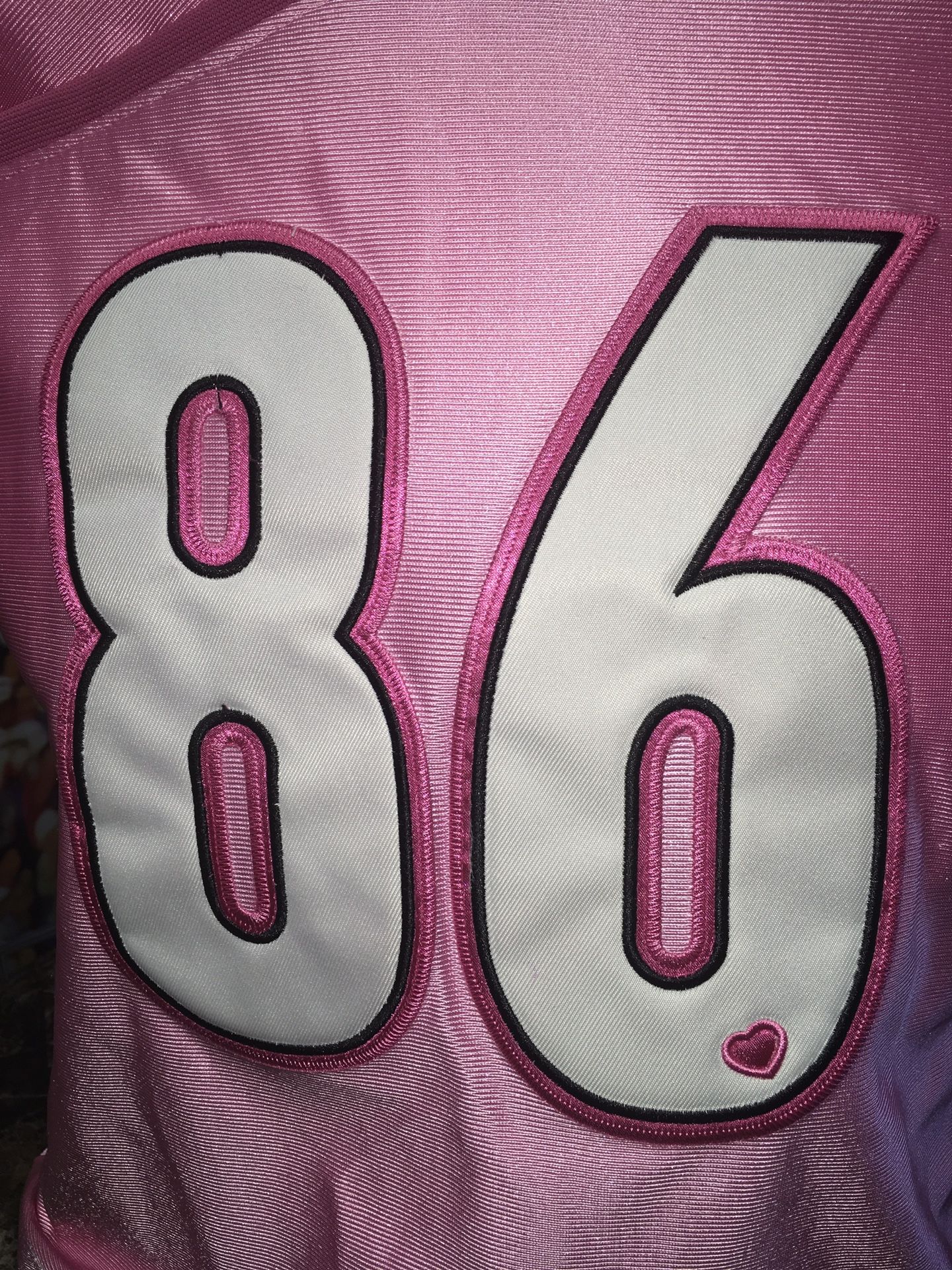 Hines Ward #86 Pittsburgh Steelers Reebok Jersey Breast Cancer Awareness Medium No rips, tears or stains
