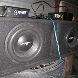 12" SKAR SUBS & AMP