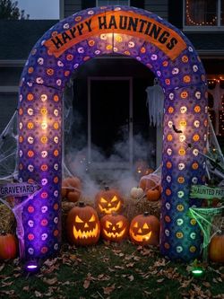Gemmy airblown inflatable archway Halloween decoration