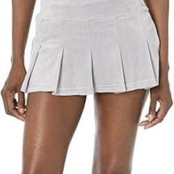 Lavander Pleated Skirt