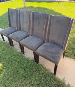 Coaster Velvet High back Dining Chairs