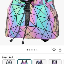 Iridescent Backpack/Fanny Pack