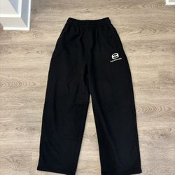 Unity Sports Icon Balenciaga Black Sweatpants Size Small