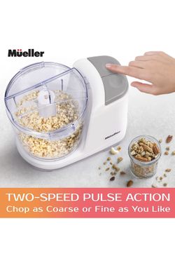 Mueller Electric Food Chopper, Mini Food Processor, 3-cup Mini Chopper,  Meat Grinder, Mix, Chop, Mince and Blend Vegetables, Fruits, Nuts, Meats,  Stai for Sale in Perris, CA - OfferUp