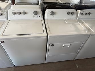 WHIRLPOOL WASHER AND ELECTRIC DRYER 3.8&7.0