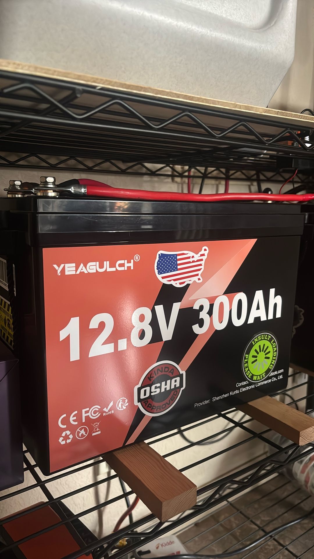 300ah 12v. Lithium Battery