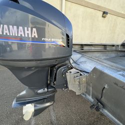18’ Alumaweld Intruder With Yamaha 115hp Outboard 