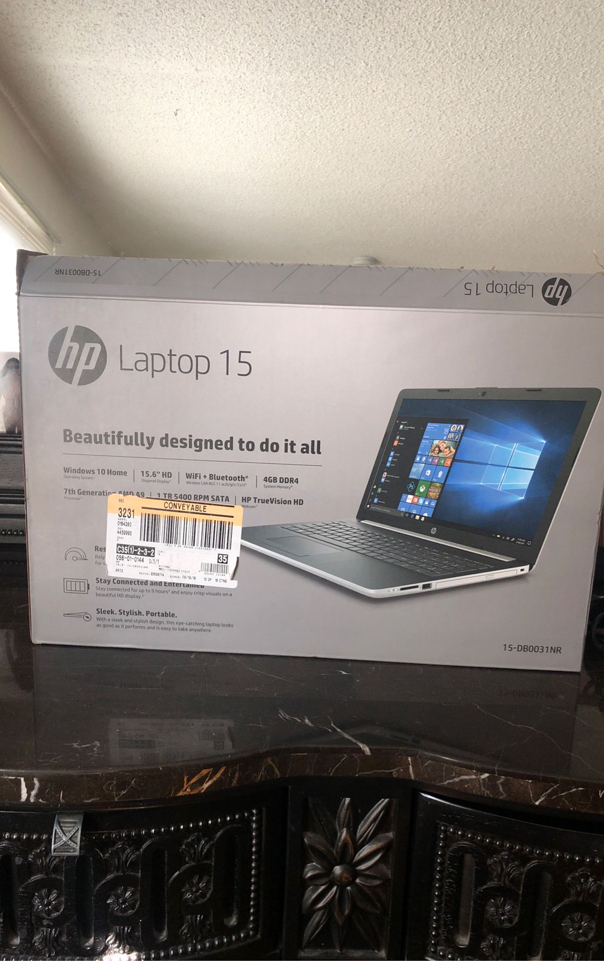 HP Laptop 15 “open box”