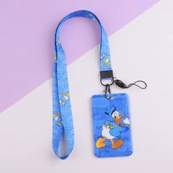 Disney - Donald Duck - Lanyard Keychain Cardholder USB Holder