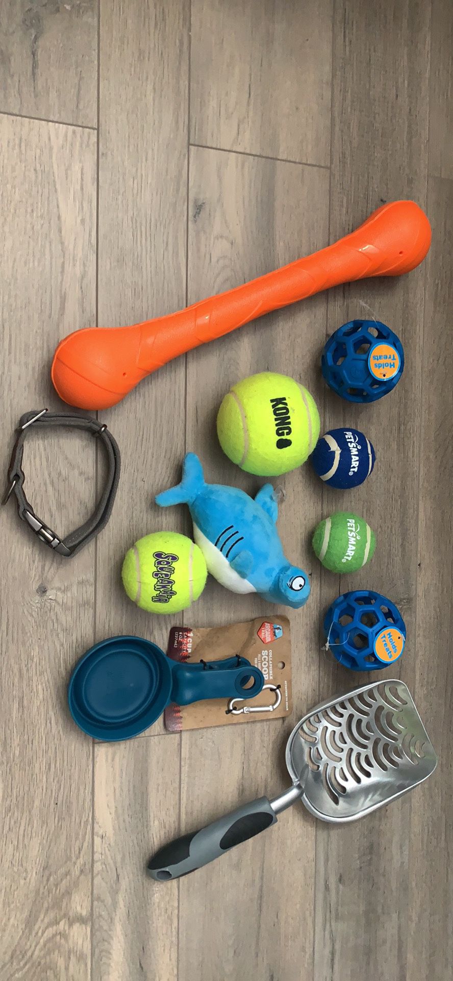 Dog toys and supplies