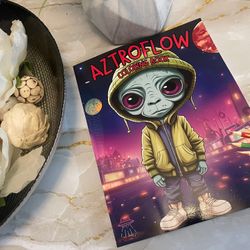 AZTROFLOW coloring Book Ages 8-15