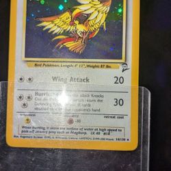 Pokemon Zapdos 16/102  Pidgeot 14/130
