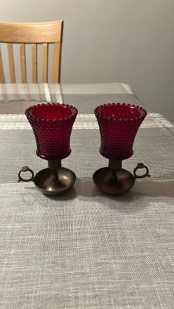 Chamberstick Candle Holder with Finger Loop