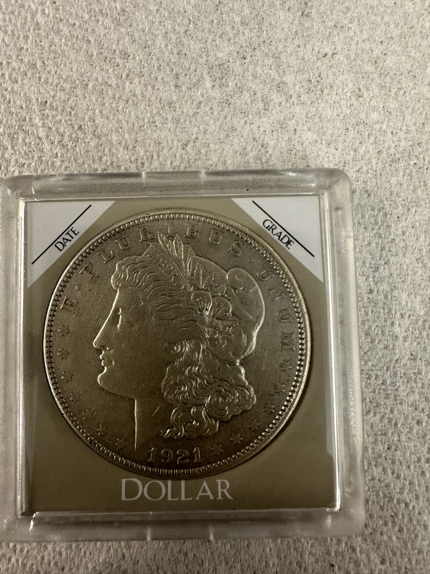 rare coin 1921-D $1 Morgan Silver Dollar