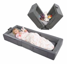 Portable Toddler Travel Bed 59" Extra-Long (Brand New)