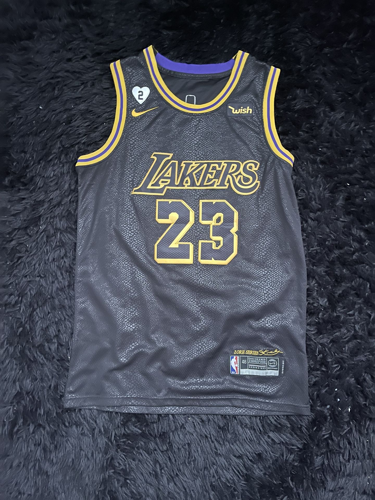 Los Angeles Lakers #23 LeBron James Jersey