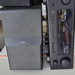 Denon AVR And Bose Amplifier + Speaker