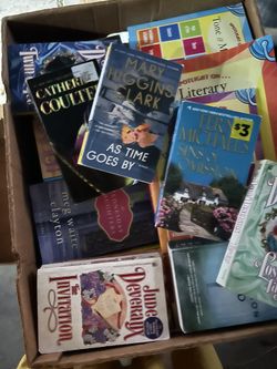 Used Books For Sale All 4 Box Full Of Books For $50