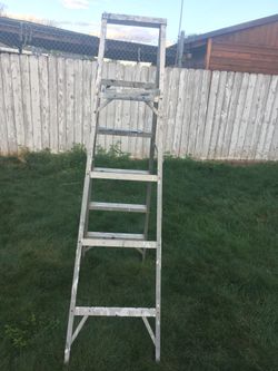 aluminum Ladder Good Condition Moving need gone